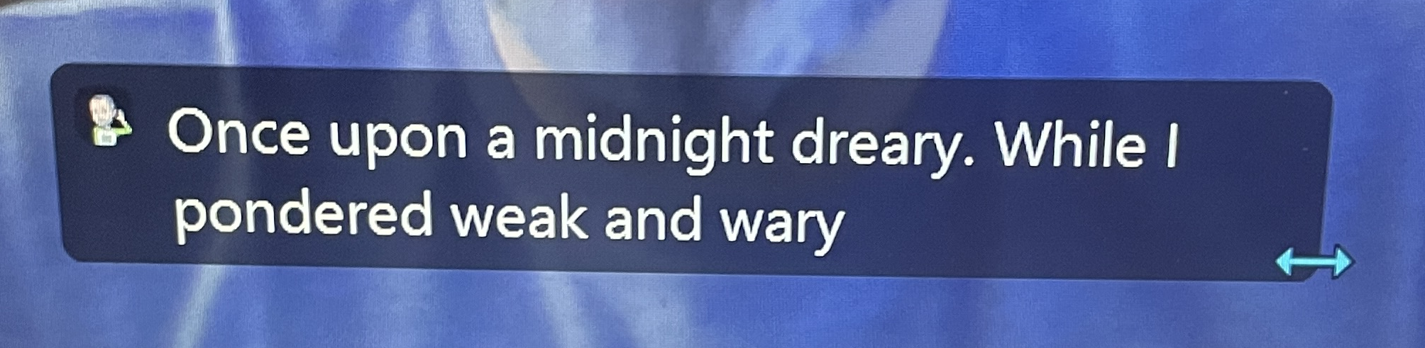 Resizing Zoom captions bar